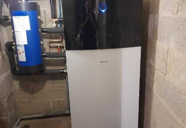 Installation système économique : pompe à chaleur DAIKIN