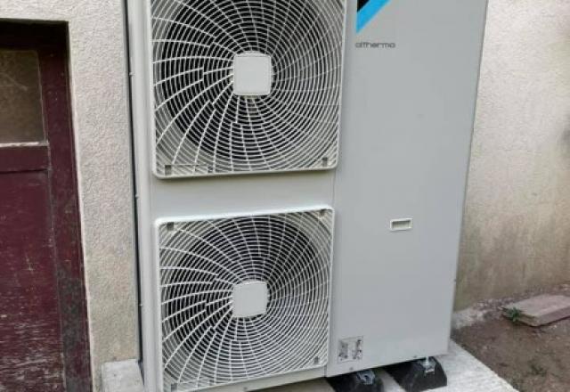 Installation pompe a chaleur Daikin altherma - Calvados