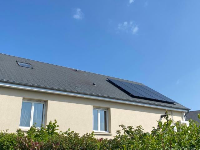 Réalisation d'une installation photovoltaïque a Condé Sur Noireau.