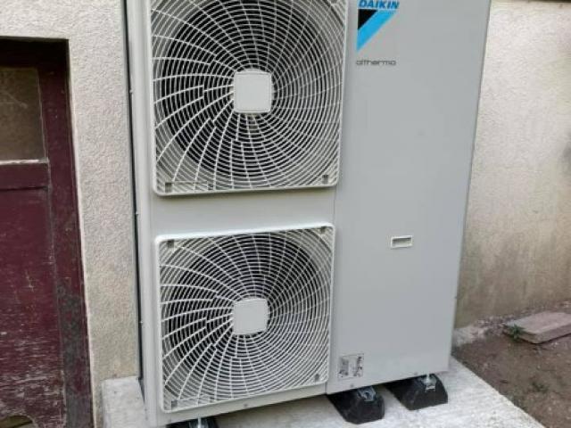 Installation pompe a chaleur Daikin altherma - Calvados