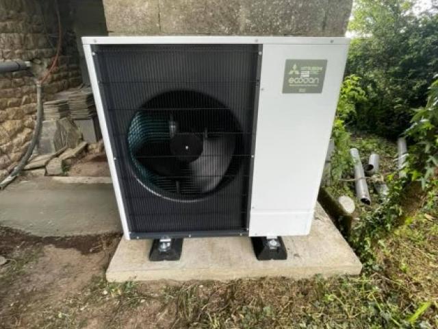Mise en service d’une pompe à chaleur Mitsubishi Power Inverter 